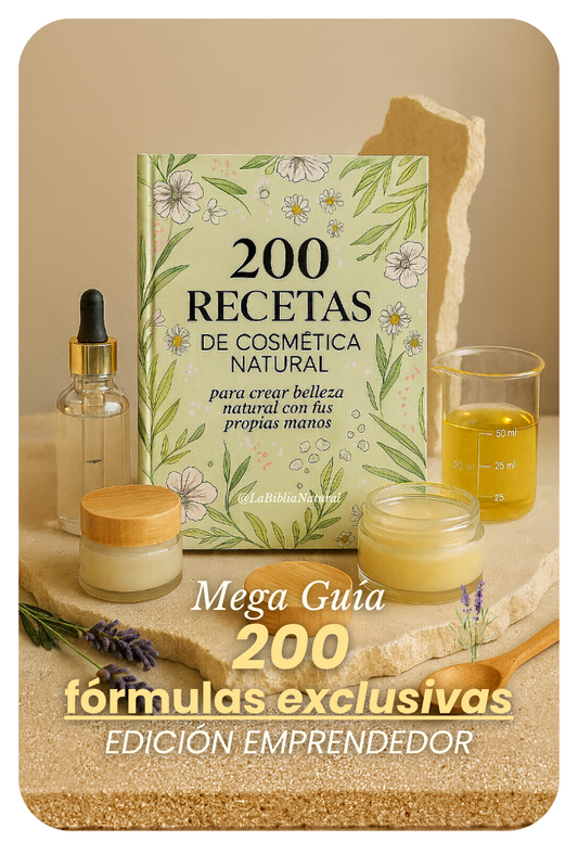 200 RECETAS EXCLUSIVAS: Ebook Cosmetica Natural